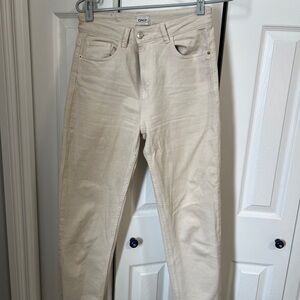 ONLY Cream Jeans